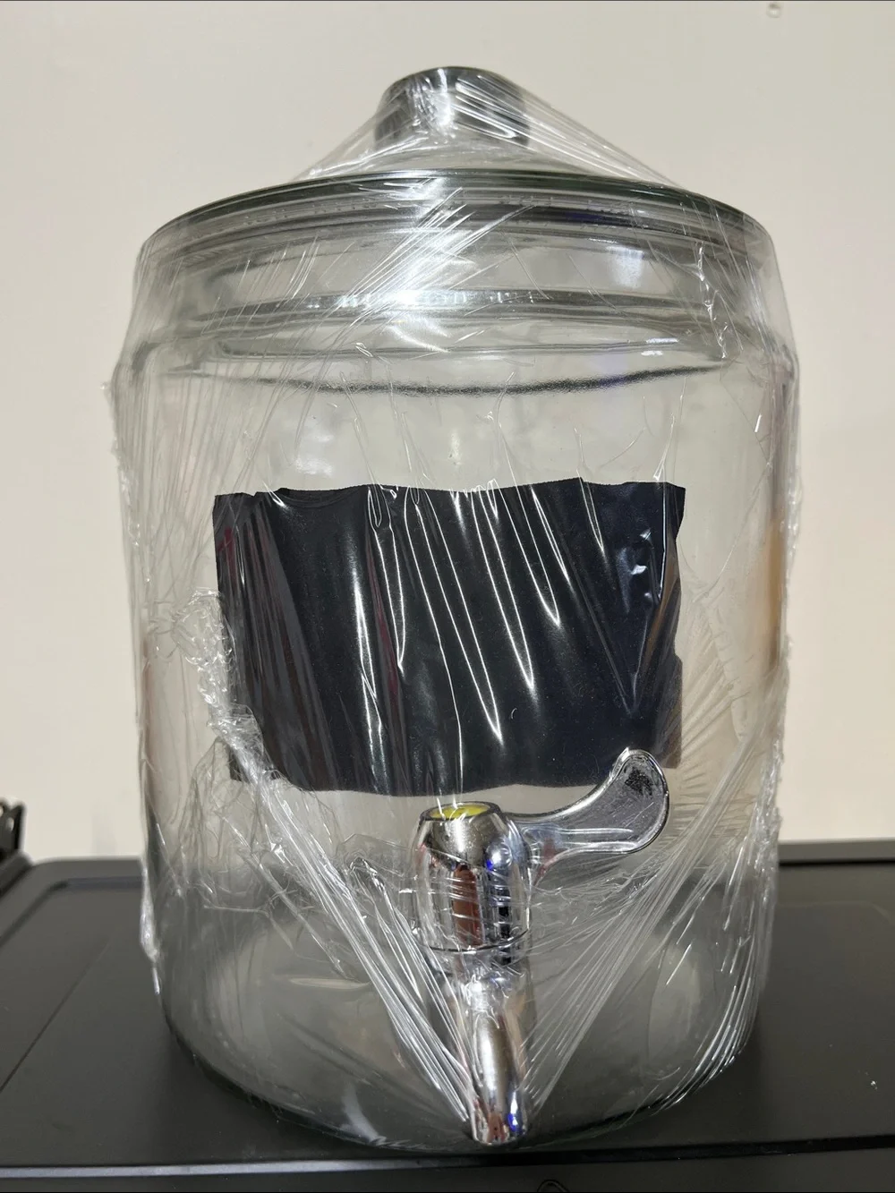 Target Clear Glass Beverage Dispenser with Silver Spigot